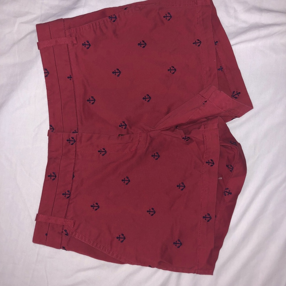 Red and Navy Shorts